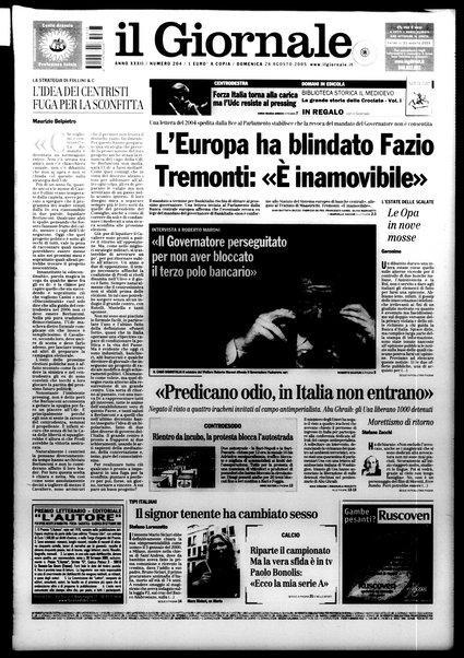 Il giornale : quotidiano del mattino